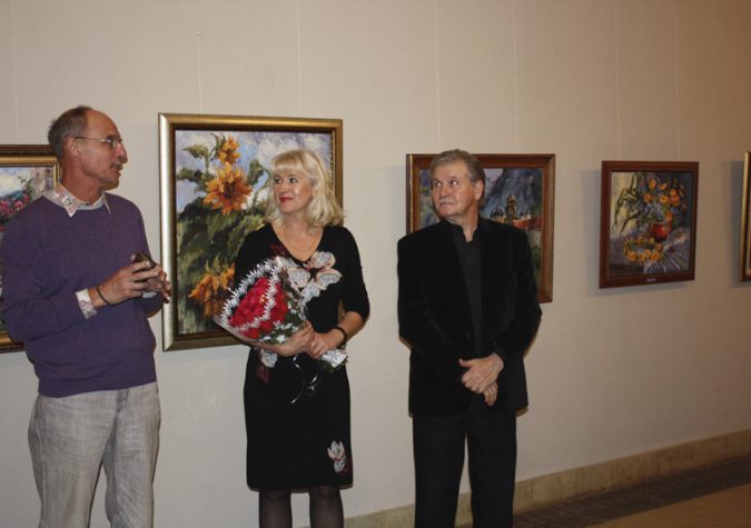 Открытие персональной выставки в галерее Национальный центр. Речь Володи Кожевникова.